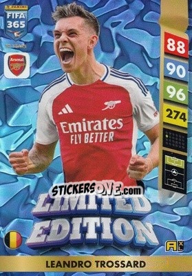 Sticker Leandro Trossard - FIFA 365: 2024-2025. Adrenalyn XL
 n. LE7 - Panini
