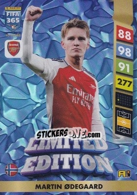 Sticker Martin Ødegaard - FIFA 365: 2024-2025. Adrenalyn XL
 n. LE8 - Panini