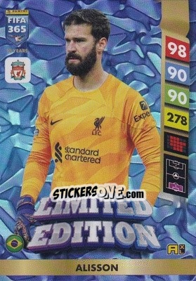 Sticker Alisson - FIFA 365: 2024-2025. Adrenalyn XL
 n. LE11 - Panini