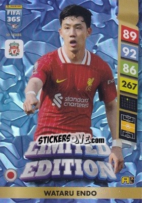 Sticker Wataru Endo - FIFA 365: 2024-2025. Adrenalyn XL
 n. LE18 - Panini