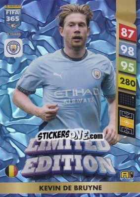Sticker Kevin De Bruyne - FIFA 365: 2024-2025. Adrenalyn XL
 n. LE21 - Panini