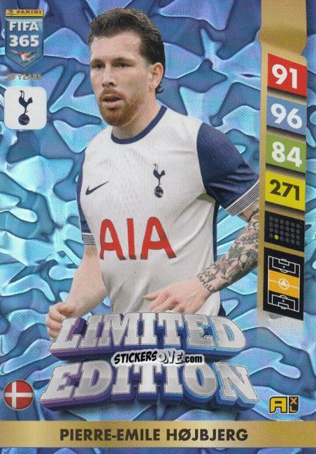 Sticker Pierre-Emile Højbjerg - FIFA 365: 2024-2025. Adrenalyn XL
 n. LE33 - Panini