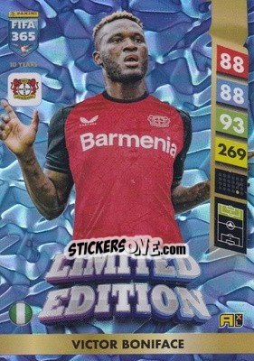Sticker Victor Boniface - FIFA 365: 2024-2025. Adrenalyn XL
 n. LE43 - Panini