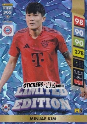 Sticker Min-jae Kim - FIFA 365: 2024-2025. Adrenalyn XL
 n. LE59 - Panini