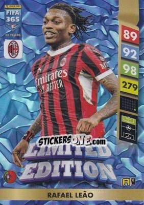 Sticker Rafael Leão - FIFA 365: 2024-2025. Adrenalyn XL
 n. LE62 - Panini