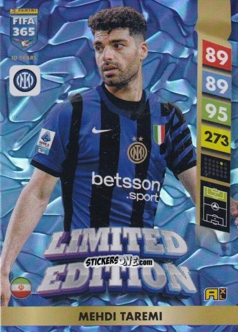 Sticker Mehdi Taremi - FIFA 365: 2024-2025. Adrenalyn XL
 n. LE67 - Panini