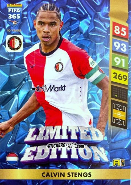 Sticker Calvin Stengs - FIFA 365: 2024-2025. Adrenalyn XL
 n. LE73 - Panini