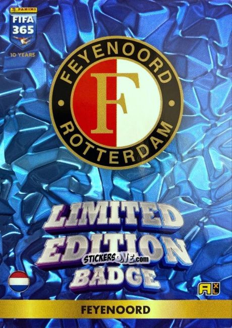 Sticker Club Badge - FIFA 365: 2024-2025. Adrenalyn XL
 n. LE74 - Panini