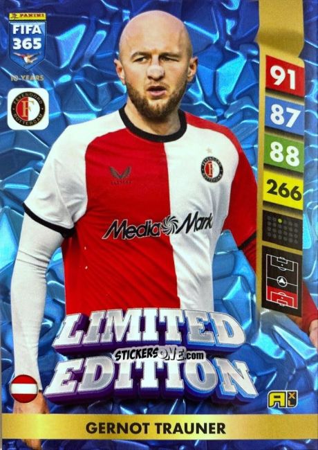 Sticker Gernot Trauner - FIFA 365: 2024-2025. Adrenalyn XL
 n. LE76 - Panini