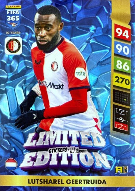 Sticker Lutsharel Geertruida - FIFA 365: 2024-2025. Adrenalyn XL
 n. LE80 - Panini