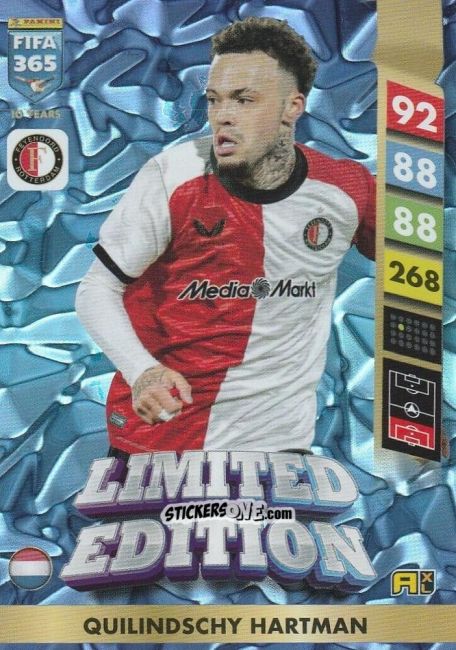 Sticker Quilindschy Hartman - FIFA 365: 2024-2025. Adrenalyn XL
 n. LE81 - Panini