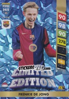 Sticker Frenkie de Jong - FIFA 365: 2024-2025. Adrenalyn XL
 n. LE108 - Panini