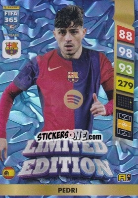 Sticker Pedri - FIFA 365: 2024-2025. Adrenalyn XL
 n. LE111 - Panini