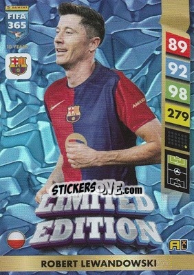 Sticker Robert Lewandowski - FIFA 365: 2024-2025. Adrenalyn XL
 n. LE112 - Panini