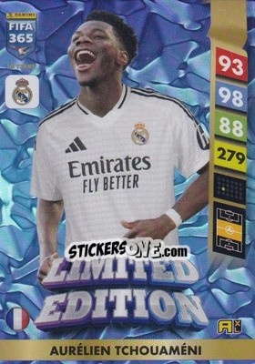 Sticker Aurélien Tchouaméni - FIFA 365: 2024-2025. Adrenalyn XL
 n. LE114 - Panini