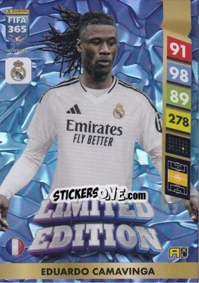 Sticker Eduardo Camavinga - FIFA 365: 2024-2025. Adrenalyn XL
 n. LE116 - Panini