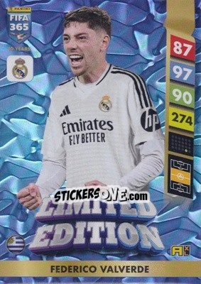 Sticker Federico Valverde - FIFA 365: 2024-2025. Adrenalyn XL
 n. LE118 - Panini