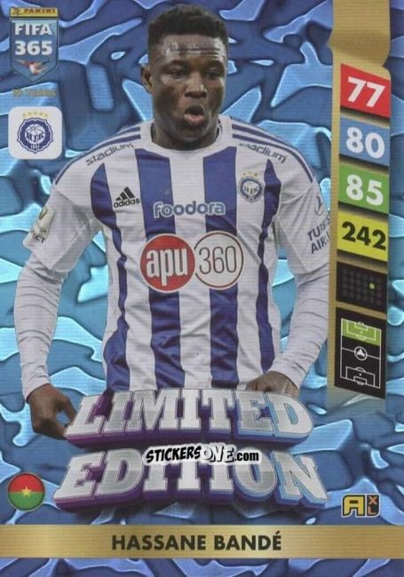 Sticker Hassane Bande - FIFA 365: 2024-2025. Adrenalyn XL
 n. LE128 - Panini