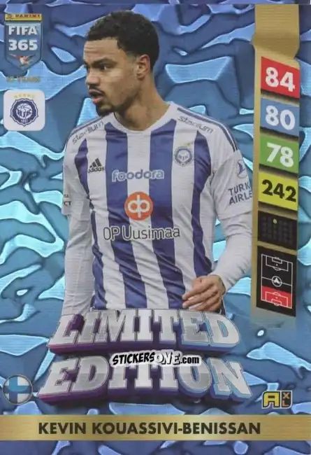 Sticker Kevin Kouassivi - FIFA 365: 2024-2025. Adrenalyn XL
 n. LE131 - Panini