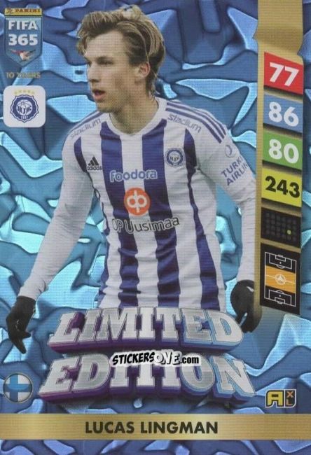 Sticker Lucas Lingman - FIFA 365: 2024-2025. Adrenalyn XL
 n. LE132 - Panini