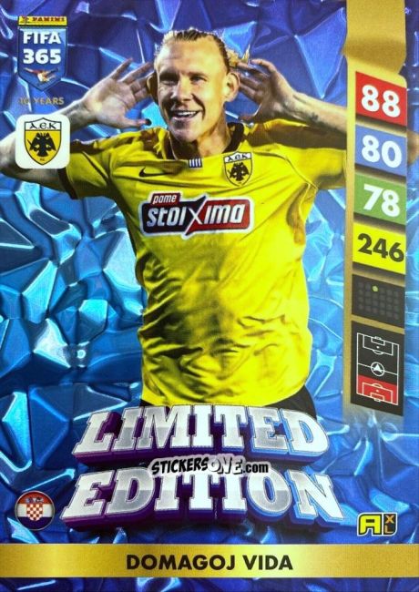 Sticker Domagoj Vida - FIFA 365: 2024-2025. Adrenalyn XL
 n. LE139 - Panini
