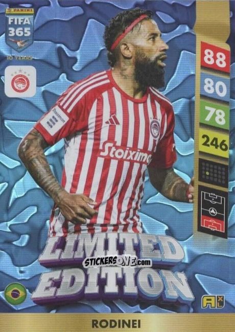 Cromo Rodinei - FIFA 365: 2024-2025. Adrenalyn XL
 n. LE158 - Panini