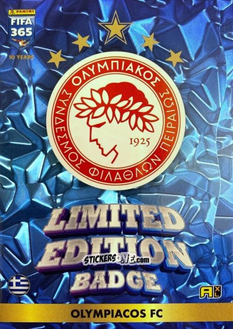 Sticker Club Badge - FIFA 365: 2024-2025. Adrenalyn XL
 n. LE175 - Panini