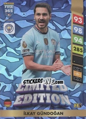 Sticker İlkay Gündoğan - FIFA 365: 2024-2025. Adrenalyn XL
 n. LE201 - Panini