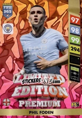 Sticker Phil Foden - FIFA 365: 2024-2025. Adrenalyn XL
 n. PLE5 - Panini
