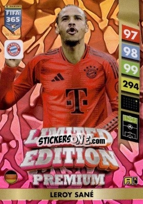 Sticker Leroy Sané - FIFA 365: 2024-2025. Adrenalyn XL
 n. PLE6 - Panini