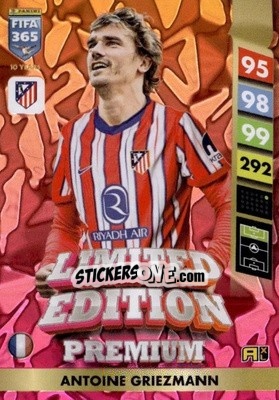 Sticker Antoine Griezmann - FIFA 365: 2024-2025. Adrenalyn XL
 n. PLE10 - Panini