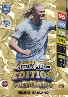 Sticker Erling Haaland - FIFA 365: 2024-2025. Adrenalyn XL
 n. PGLE1 - Panini