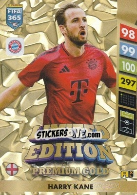 Sticker Harry Kane - FIFA 365: 2024-2025. Adrenalyn XL
 n. PGLE3 - Panini
