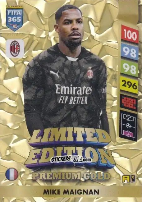 Cromo Mike Maignan - FIFA 365: 2024-2025. Adrenalyn XL
 n. PGLE4 - Panini