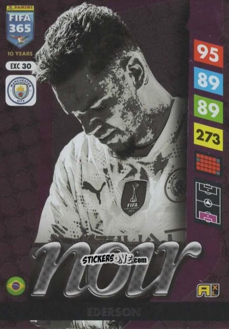 Cromo Ederson - FIFA 365: 2024-2025. Adrenalyn XL
 n. EXC30 - Panini