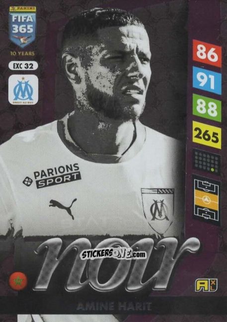 Sticker Amine Harit - FIFA 365: 2024-2025. Adrenalyn XL
 n. EXC32 - Panini