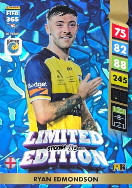 Sticker Ryan Edmondson - FIFA 365: 2024-2025. Adrenalyn XL
 n. LE213 - Panini