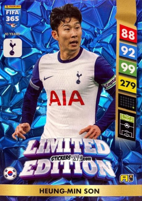 Cromo Heung-Min Son - FIFA 365: 2024-2025. Adrenalyn XL
 n. LE218 - Panini