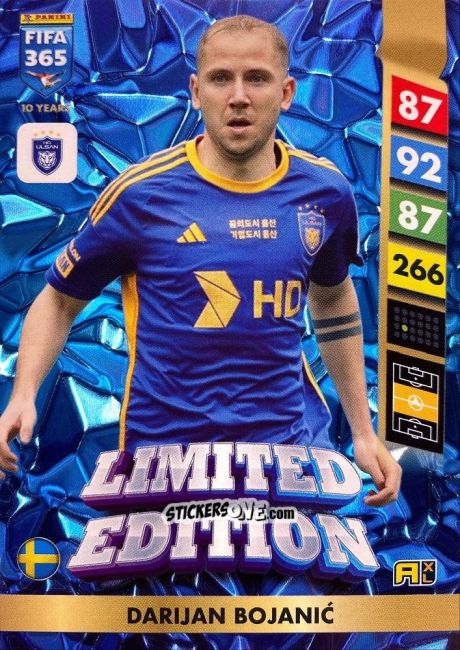 Sticker Darijan Bojanic - FIFA 365: 2024-2025. Adrenalyn XL
 n. LE229 - Panini