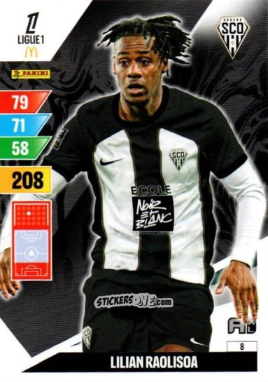 Sticker Lilian Raolisoa - Ligue 1 2024-2025. Adrenalyn XL n. 8 - Panini