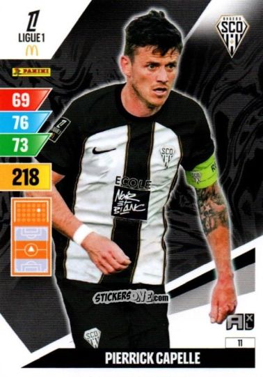 Sticker Pierrick Capelle - Ligue 1 2024-2025. Adrenalyn XL n. 11 - Panini
