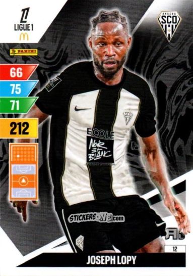 Sticker Joseph Lopy - Ligue 1 2024-2025. Adrenalyn XL n. 12 - Panini