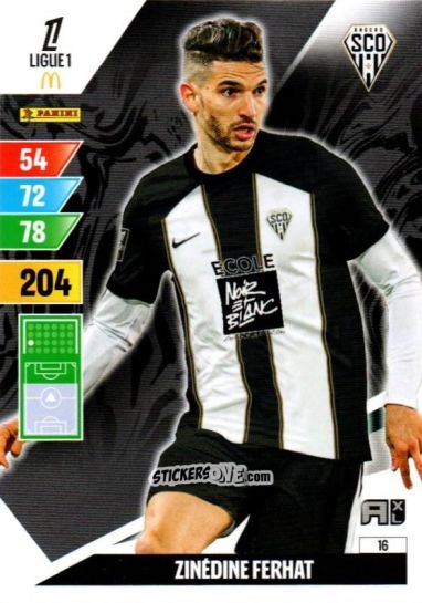Sticker Zinedine Ferhat - Ligue 1 2024-2025. Adrenalyn XL n. 16 - Panini