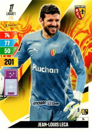 Sticker Jean-Louis Leca - Ligue 1 2024-2025. Adrenalyn XL n. 74 - Panini