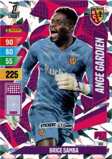 Sticker Brice Samba - Ligue 1 2024-2025. Adrenalyn XL n. 353 - Panini