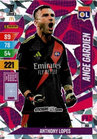 Sticker Anthony Lopes - Ligue 1 2024-2025. Adrenalyn XL n. 355 - Panini