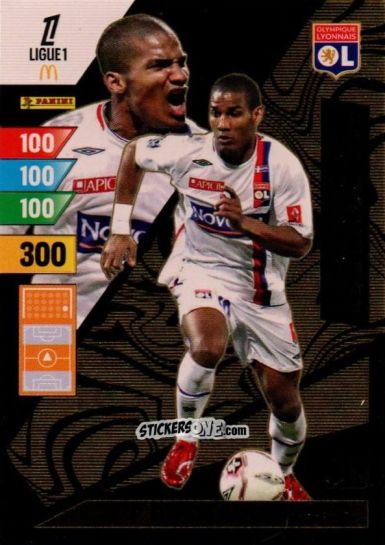 Sticker Florent Malouda - Ligue 1 2024-2025. Adrenalyn XL n. M-FM - Panini