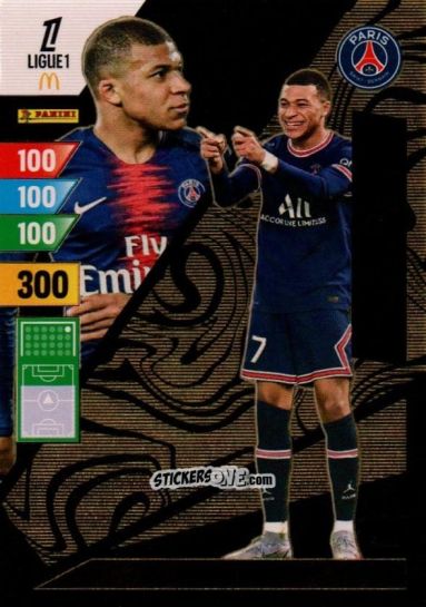 Cromo Kylian Mbappe - Ligue 1 2024-2025. Adrenalyn XL n. M-KM - Panini