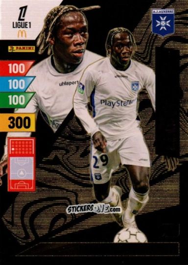 Sticker Bacary Sagna - Ligue 1 2024-2025. Adrenalyn XL n. ML-BS - Panini