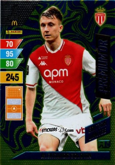 Figurina Aleksandr Golovin - Ligue 1 2024-2025. Adrenalyn XL n. LE-AG - Panini
